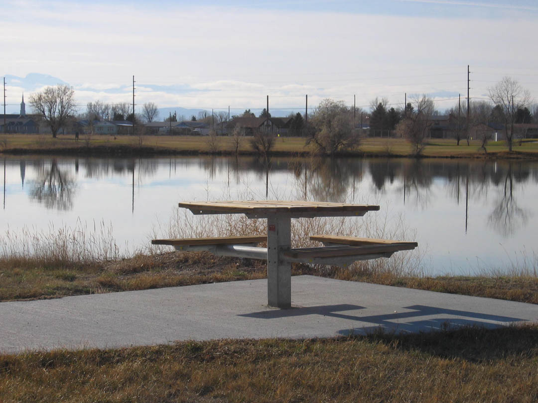 picture showing Accessible Picnic Table.  