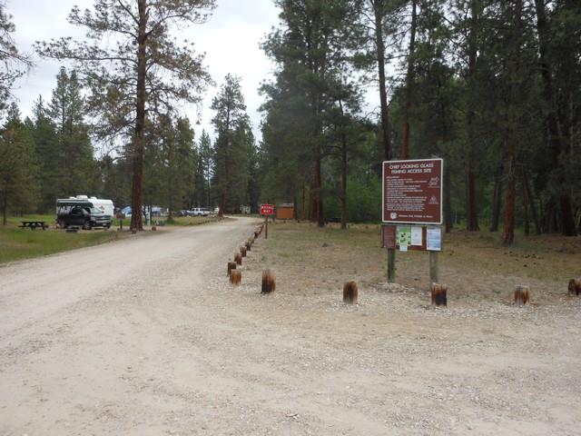 picture showing View of campground.