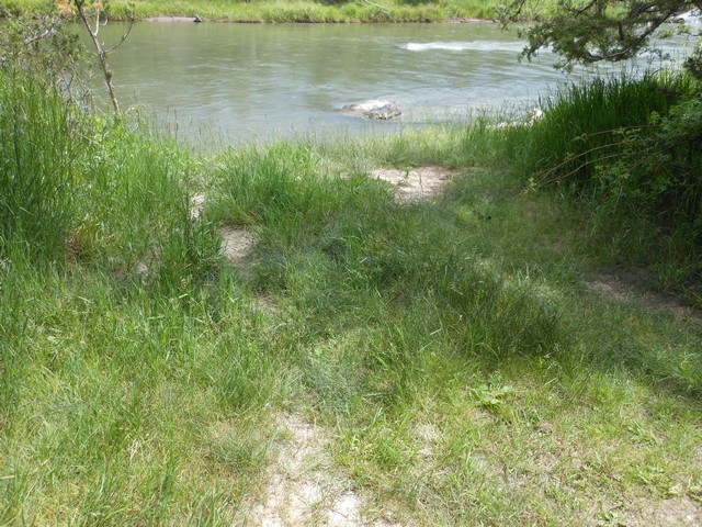 picture showing Primitive boat launch.