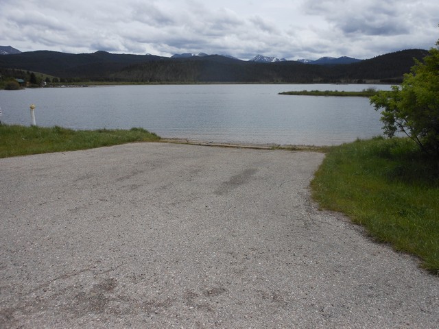picture showing Boat ramp with 8% slope.