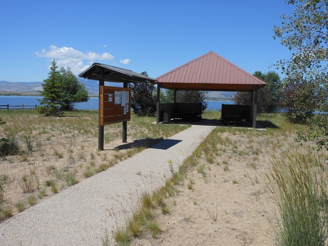 picture showing Picnic shelter at Whitetail Unit.