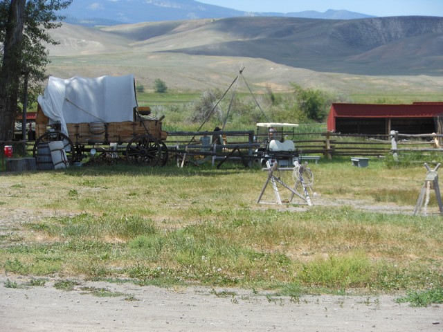 picture showing Chuck wagon and special events area.