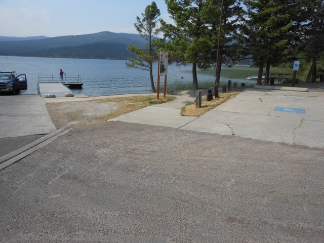 picture showing Accessible boat launch area.