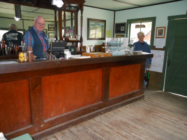 picture showing Inside the visitor center with two of the regular volunteers.  The staff is very helpful, friendly and informative.