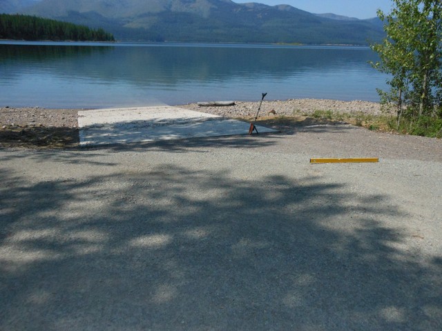 picture showing Boat launch area.  