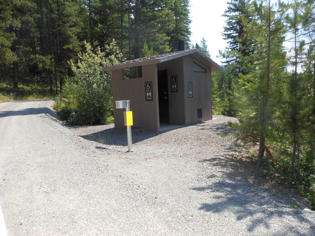 picture showing New accessible latrine.