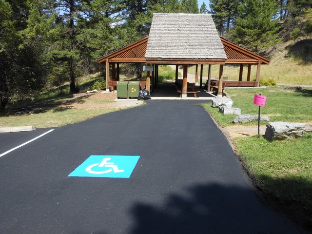 picture showing Nice big group picnic shelter.