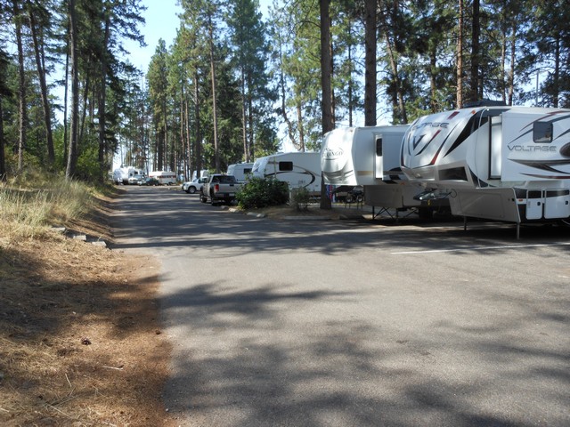 picture showing View of campground.