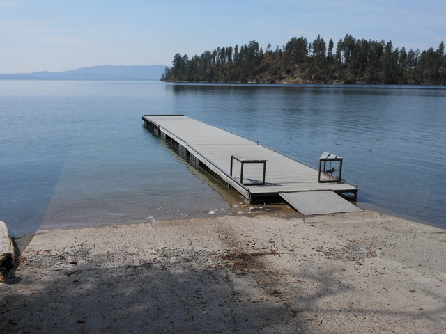 picture showing Boat ramp & dock.  