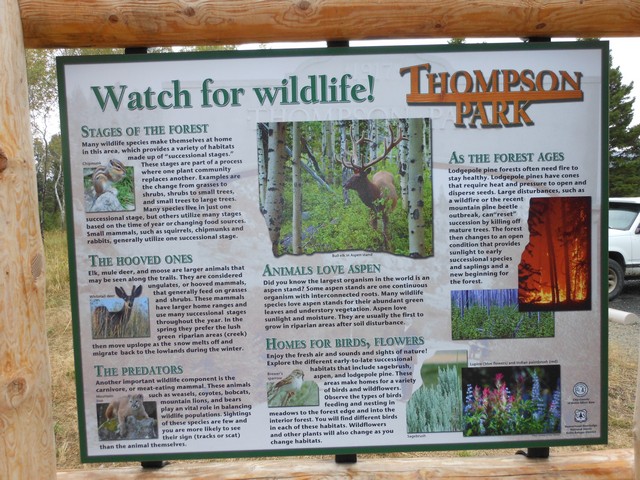 picture showing The park has some really nice interpretive signs about wildlife, fisheries, history, & plants of the area scattered at various access points.