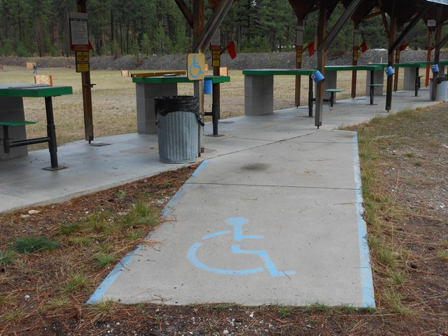 picture showing Accessible shooting port #2.