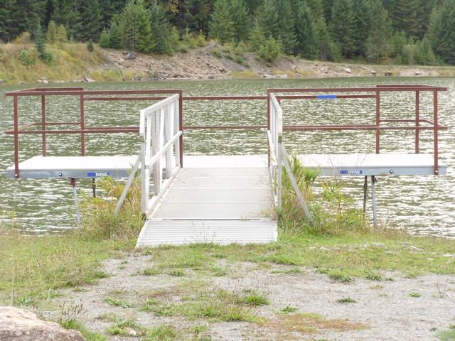 picture showing Accessible fishing pier.