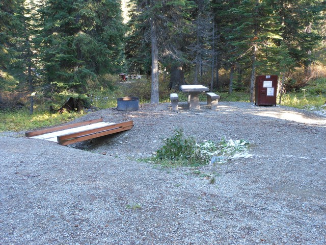 picture showing Campsite #7.