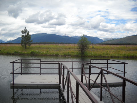 picture showing Fishing Platform.