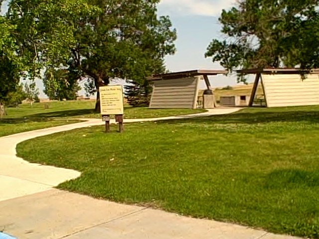 picture showing Group picnic shelter at Heritage Park Picnic Area at Giant Springs.