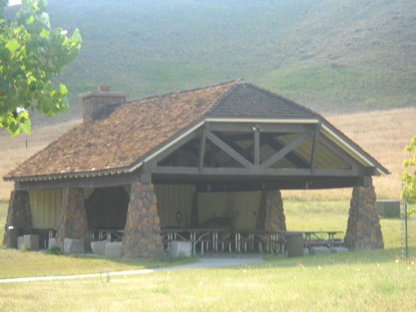 picture showing Group picnic shelter.