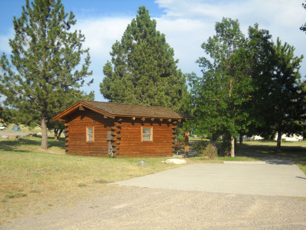 picture showing Reservable Cabins at Lewis and Clark Campground.