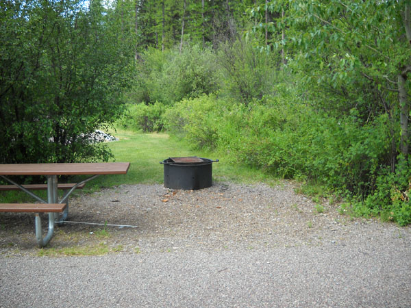 picture showing Accessible camping unit B4.