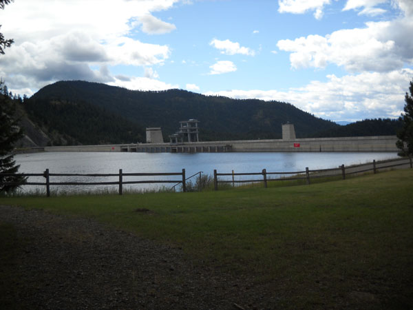 picture showing Libby Dam.