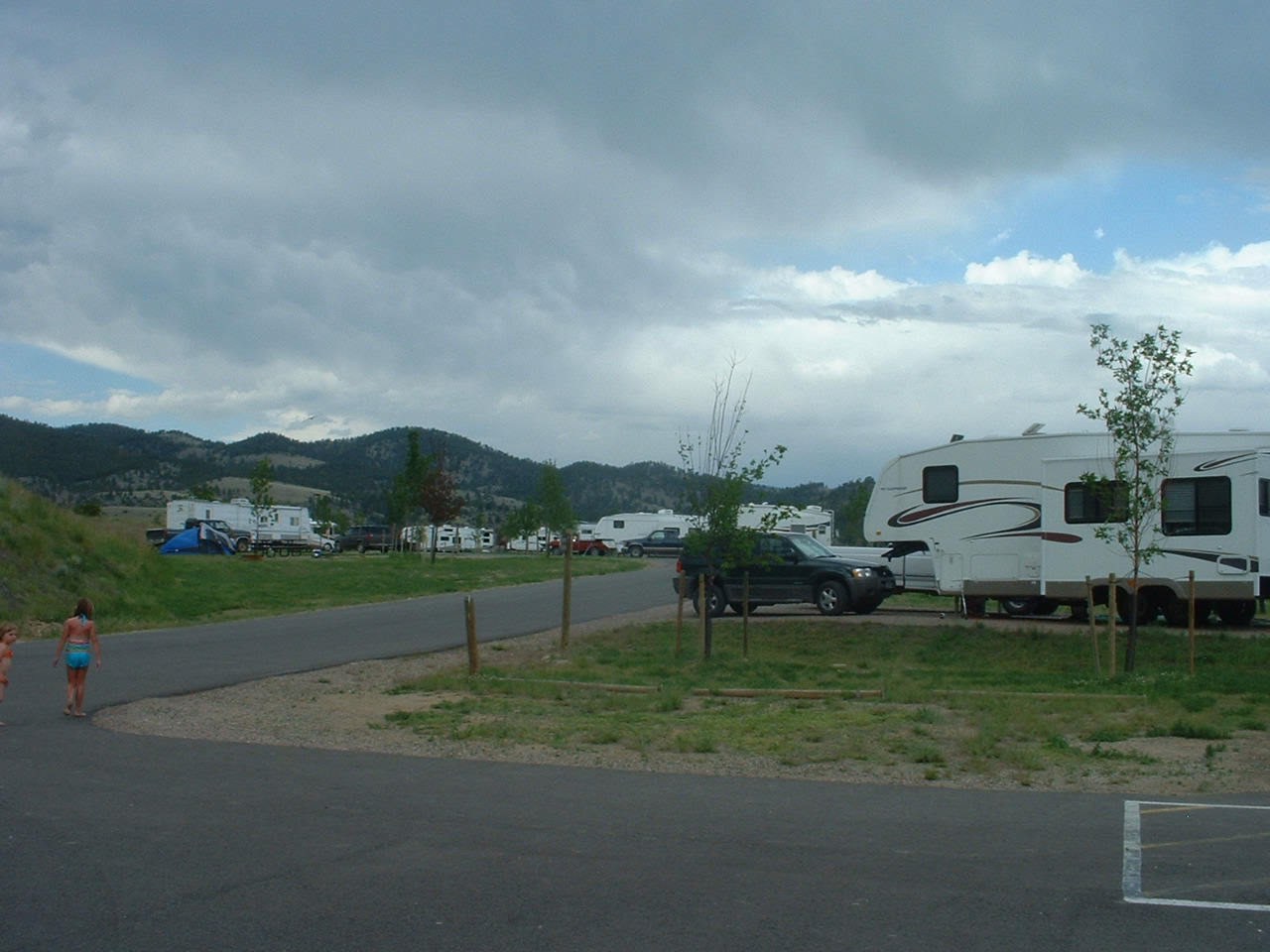 picture showing Campsites at White Sandy Campground.