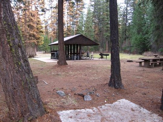 picture showing Group picnic shelter.