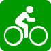 non-accessible biking symbol