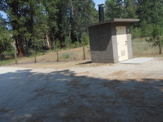 picture showing Accessible latrine.