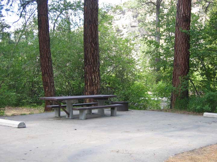 picture showing Accessible campsite.